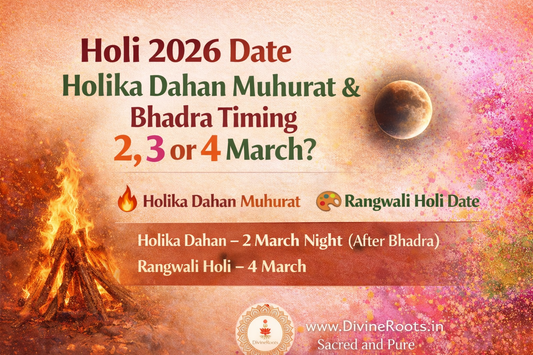 Holi 2026 date and Holika Dahan muhurat with Bhadra timing explained