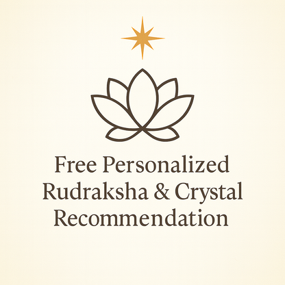 Free Crystal & Rudraksha Consultation Service | Within 24 Hrs| ₹21 Token Refundable (on next order)